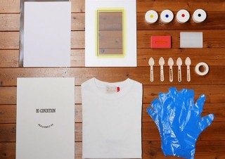 お家時間を楽しく豊かに！ オリジナルTシャツが作れる「シルクスクリーンプリントキット」