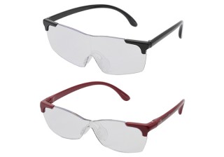 キングジム、メガネ型の拡大鏡をアクティブシニア向けブランド「arema」から発売