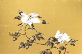 会場でもオンラインでも作品を楽しめる品川亮氏の個展「Nature’s first green is gold,」