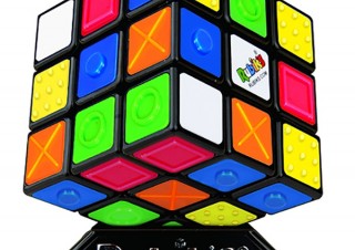 メガハウス、触覚で揃える立体パズル「ルービックキューブ ユニバーサルデザイン」を発売