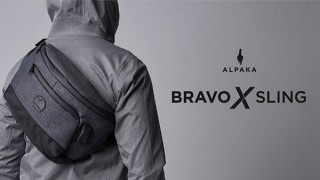 きびだんご、電子機器の発火リスクを対策したスリングバッグBravo X Slingを発売
