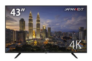JAPANNEXT、43型の4K UHD対応ディスプレイ「JN-VT4302UHD」を発売