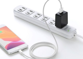 サンワサプライ、-20℃から60℃までの広温度範囲で動作する充電器「ACA-IP69BK」を発売