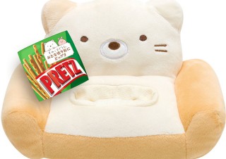 「すみっコぐらしぬいぐるみマルチスタンド」が当たるプリッツの塗り絵キャンペーン