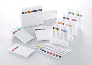 三菱鉛筆の細字サインペン「EMOTT」に初夏をイメージした限定色セット「朝焼／海辺／花束／優美」が登場