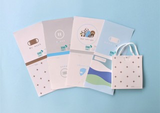 抗菌印刷技術を使った「抗菌紙マスク保管ケース」