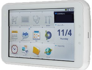 NTT東、Android端末「光iフレーム」と生活情報サービス「フレッツ・マーケット」を提供開始