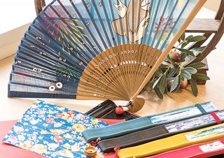 ベネリック、ジブリ作品がモチーフの扇子や巾着など夏グッズを発売