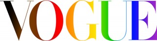 VOGUE、平等で多様な社会の実現へ向けてロゴをレインボーカラーに変更