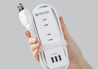 スリー・アール、持ち運びやすいUSBポート付きマルチ電源タップを発売