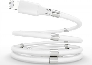 もう絡まらない！ マグネット採用で一瞬でまとまる充電ケーブル「FormeX」