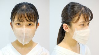 ヘアサロンでも感染対策を！ 耳に掛けない ＆ 顔が見えるマスクが登場