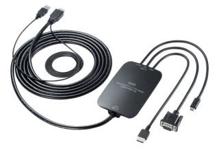 サンワサプライ、Type-CやVGAなど各種コネクタから1台でHDMIにつなげるマルチ変換器を発売