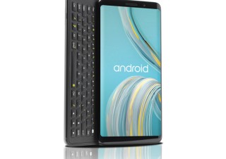 リンクス、スライド式のQWERTY物理キーボードを搭載した6インチスマホを発売