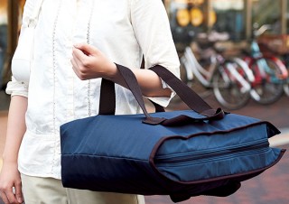 エコバッグに新形態！ 傾けず運べる2wayショッピングバッグなど。セシールより