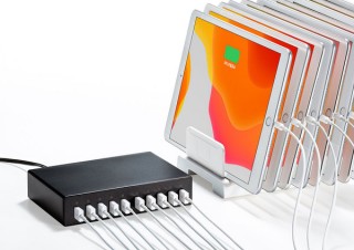 サンワサプライ、モバイル機器を最大10台まとめて充電できる「ACA-IP68」を発売