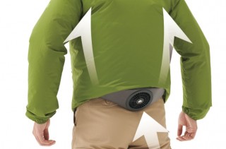 LOGOS、服の中に風を通す空調ベルト「野電 ボディエアコン・クールユニット」発売