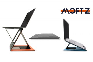 わずか3秒でビルドアップ！ 折りたたみ式スタンディングデスク「MOFT Z」
