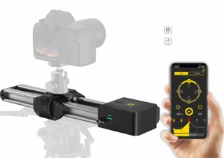 ナニワ商会、アプリでリモート操作できる小型軽量の電動カメラスライダーを発売