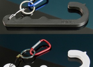 アイグローバル、ドアノブやボタンなどに触らずに操作できるミニグッズを発売