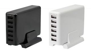 オウルテック、デバイス6台を同時に充電できる「OWL-ACU6S60W」を発売