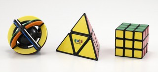 メガハウス、球体と正四面体のルービックキューブ「サークル」と「ピラミッド」を発売