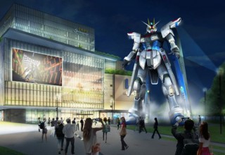 18mの実物大フリーダムガンダム、「ららぽーと上海金橋」で海外初進出