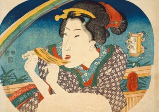 浮世絵の作品や料理書などの展示を通じて江戸の食文化を紐解く「おいしい浮世絵展」