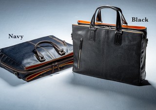 サンワサプライ、岡山デニムを豊岡で縫製した日本製ビジネスバッグを発売