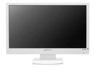 グリーンハウス、高コントラストの21.5型ワイド液晶ディスプレイにホワイトモデル