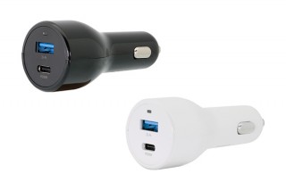 オウルテック、Type-CとUSB Aに両対応する車載充電器「OWL-CPD30C1A1」を発売