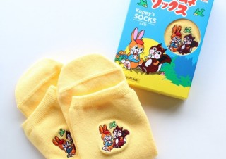 創業100周年、あのクッピーラムネの靴下がZOZOTOWNに登場