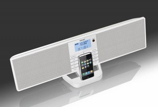 ティアック、iPod/iPhone対応サウンドシステム「MC-DX80i」にホワイトモデルを追加
