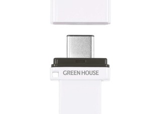 グリーンハウス、USB AとType-Cポートの両方で使えるUSBメモリ「GH-UF3CBシリーズ」を発売