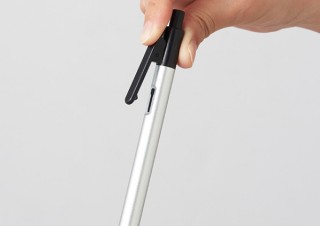 エレコム、ボールペンのようにノックでペン先を出すタッチペン「P-TPCNCシリーズ」を発売