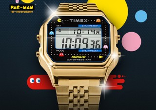 ウエニ貿易、タイメックスとパックマンのコラボ腕時計を発売