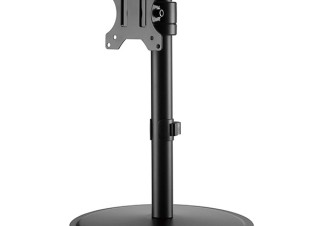 グリーンハウス、左右180°回転が可能なディスプレイアーム「GH-AMDE1-BK」を発売