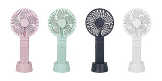 オウルテック、モバイルバッテリー付きのポータブルファン「OWL-HF02」を発売