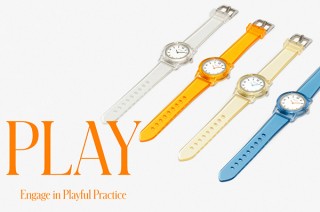 BREDAより、リサイクルプラスチックを使用した夏にぴったりのクリアウォッチ「Play」登場