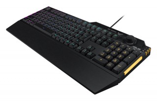 ASUS、ボリュームノブを搭載した日本語配列のゲーミングキーボードを発売