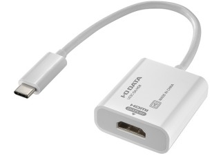 アイ・オー・データ機器、USB Type-CからHDMIへの変換アダプタ「US3C-DA/HDR」を発売