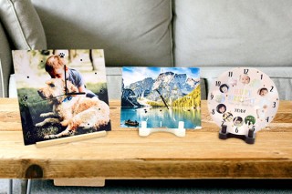 イメージ・マジック、好きなデザインを1点からフルカラー印刷できる「写真プリント時計」を発売