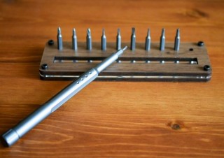 精密工具を見せるデザイン化した「ビットスタンド付きDIYドライバーセット」発売