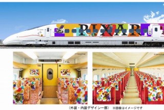 JR九州、ウッディやバズが描かれたピクサーデザインの新幹線を9月12日から運行開始
