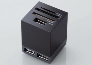 エレコム、USBハブ搭載モデルなどメモリカードリーダ/ライタ3機種を発売