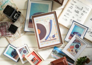 ハクバ写真産業、2トーンカラーのビンテージ風フォトフレーム「Rapport」を発売
