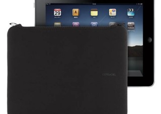 プレアデス、ジッパー＆ボタンレスのiPadスリーブケース
