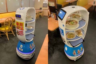 ラーメン業界日本初！幸楽苑が非接触型の配膳ロボット「K-1号」の実証実験を開始