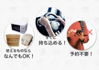 不要な“家具・家電・自転車”等を持ち込み50円がもらえる不要品処分の「ジモティースポット」