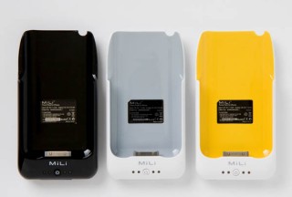 スリー・アール、iPhone 3GS/3G専用充電式バッテリーパック「3R System MiLi Power Pack」